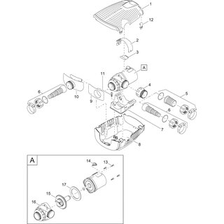 Oase Klammer AquaMax 13000- 21000 (Pos. 2+3)