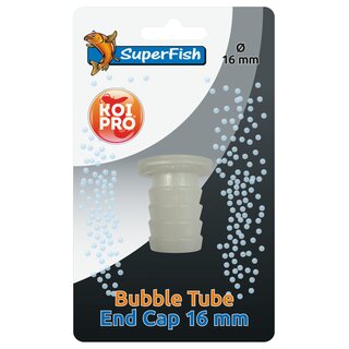 Superfish KoiPro Bubble Schlauch, Endkappe 16mm