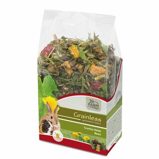 JR FARM Grainless Crunchy- Herbs Bears 150g