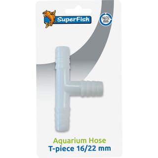 Superfish T-Stck fr Schlauch 16/22mm