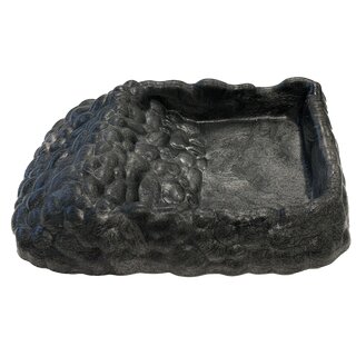 REPTO Deco Tortoise Dish grau XL