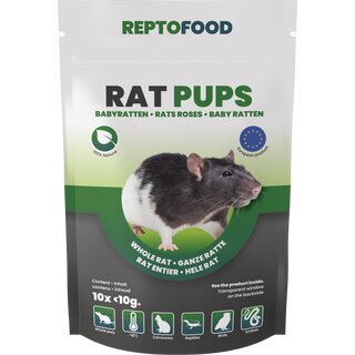 REPTO Food Babyratten 5-10g, 10 Stck