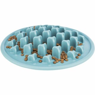 Trixie Slow Feeding Matte Pillars, TPE,  35cm, blau