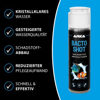 ARKA Bacto Shot 50ml, fr bis 150L