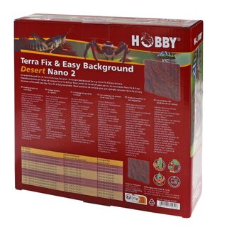 Hobby Terra Fix & Easy Background Desert Nano 2 (24,7x24,7x4,5cm)