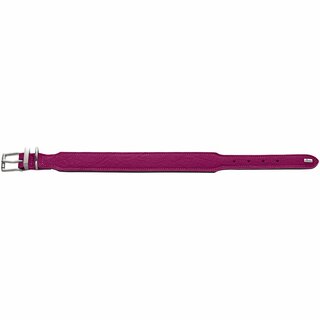 Hunter Halsband Malta S-M (50),  magenta/schwarz