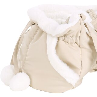 Fronttasche Cuddi beige 32 x 22 x 25cm