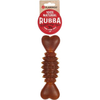 Gummi Rubba Knochen mit Stacheln, braun 20 x 6 x 6cm