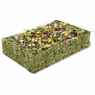 JR FARM Heu-Schale mit Blten 100g