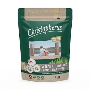 Christopherus Welpe & Junghund Getreidefrei 1,5kg