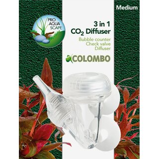 Colombo Co2, 3in1 Diffusor mittel