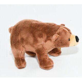 Kuschel Braunbär laufend 17cm