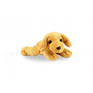 Kuschel Hund braun 16,5cm