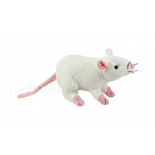 Kuschel Ratte weiss 32cm