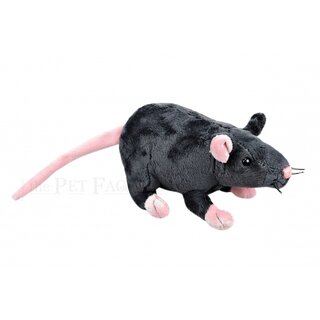 Kuschel Ratte schwarz 32cm
