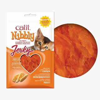 Catit Nibbly Jerky, Jerky Hhnerfleisch 30g