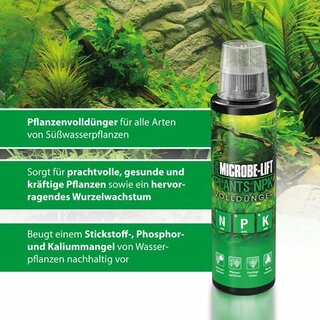 Microbe-Lift Plants NPK, flssiger Dnger fr Pflanzen 118ml