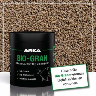 ARKA BioGran, Bio Granulatfutter 0,5-1mm 250ml, 115g