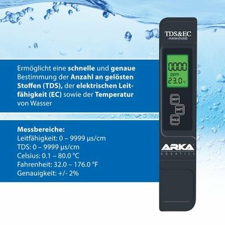 ARKA TDS/ EC Messgert