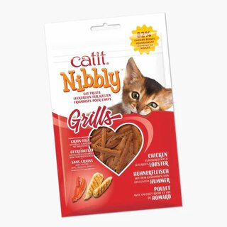 Catit Nibbly Grills, Hhnerfleisch & Hummer, 30g