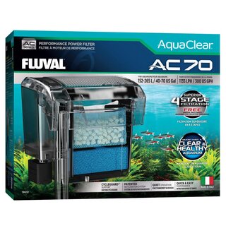 Fluval AC70 Power Filter, fr Aquarium 152-265L (1135L/h)