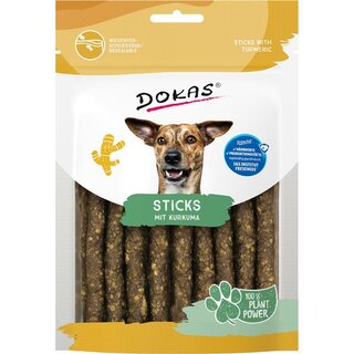 Dokas Dog Sticks mit Kurkuma 105g