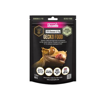 Arcadia EarthPro Gecko Food, Stickyfoot Gold (SFG) Banane & Feige 80g