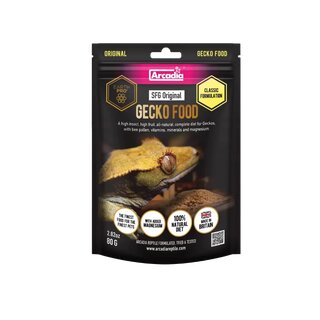 Arcadia EarthPro Gecko Food, Stickyfoot Gold (SFG) Original 80g