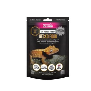 Arcadia EarthPro Gecko Food, Stickyfoot Gold (SFG) Ulitmate Breeder 80g