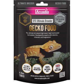 Arcadia EarthPro Gecko Food, Stickyfoot Gold (SFG) Ultimate Breeder 180g