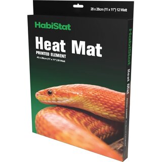 HabiStat Heat Mat, Carbon Printed, Heizmatte 28x28cm 12 Watt