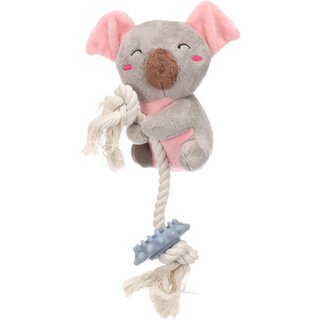 Spielzeug Welpe Didi Koala mit Seil 13,6 x 7 x 23cm