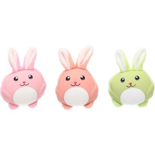 Spielzeug Welpe Rabbo Kaninchen mit Ring wei 10 x 6,5 x21,2cm, diverse Farben