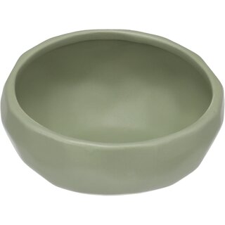 Futter und Trinknapf Unic rund grn, 13,5 x 13 x 7cm, 320ml