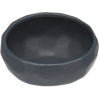 Futter und Trinknapf Unic rund dunkelblau, 16 x 15,5 x 8,5cm, 320ml