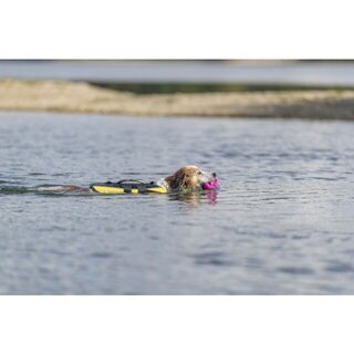 Trixie Schwimmweste, XL: 65cm, gelb/schwarz