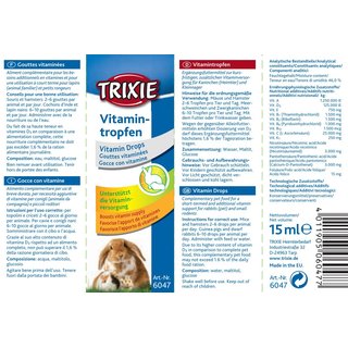 Trixie Vitamintropfen 15 ml
