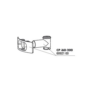 JBL CristalProfi i Wasserauslaufrohr mit Schutz i60- i200