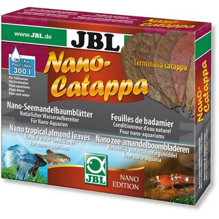 JBL NanoCatappa, Seemandelbaumblätter, 10 Blätter  für 300 L