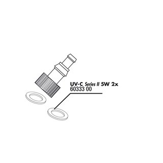 JBL O-Ring für Schlauchanschluß UV-C 5W (2x)