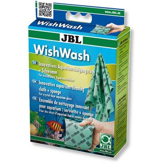 JBL Wish Wasch Aquaristik Tuch + Schwamm