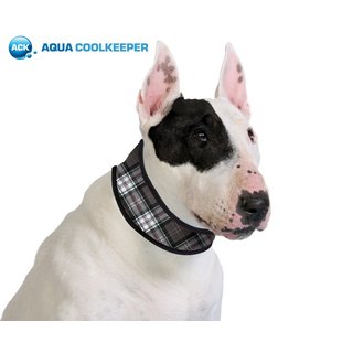 Aqua Coolkeeper Collar Scottish Grey XS+ 19-25cm