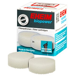 EHEIM Filterpatrone für aquaball 45, biopower 160/20/240 2 Stück