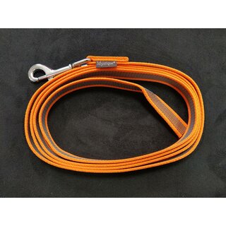 Mys gummierte Leine orange 2m x 20mm