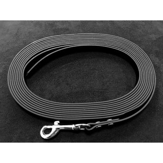 Mystique Schleppleine Biothane schwarz 5m x 13mm ohne Handschlaufe