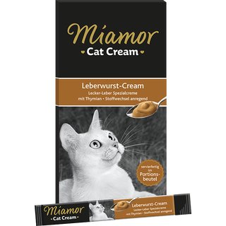 Miamor Cat Confect Leberwurst-Cream 6x15g