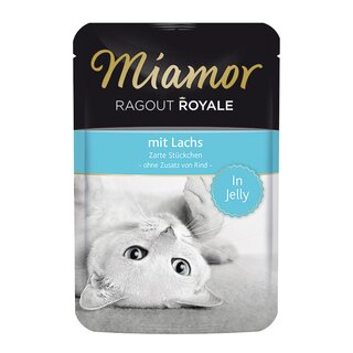 Miamor Ragout Royal Multibox Jelly Pute, Lachs, Kalb 12x100g