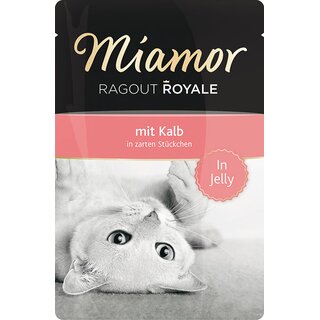 Miamor Ragout Royal Multibox Jelly Pute, Lachs, Kalb 12x100g