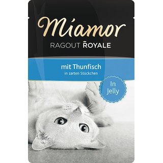 Miamor Ragout Royal Multibox Jelly Kaninchen, Huhn, Thunfisch 12x100g