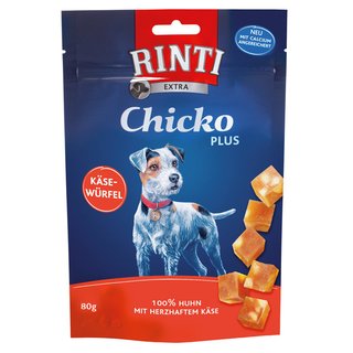 Rinti Chicko plus Käsewürfel 80g